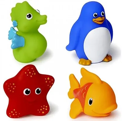 Productafbeelding van Munchkin Badspeeltjes Ocean (4 stuks)
