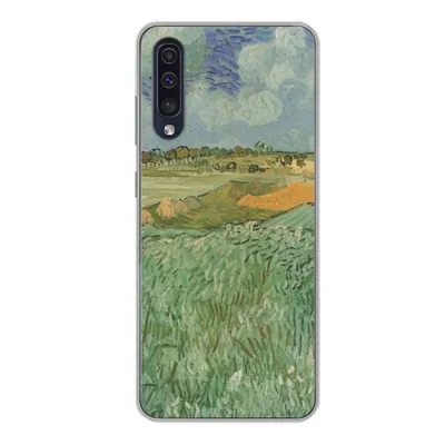 Produktbild von MuchoWow® Handyhülle Schutzhülle Hülle für Samsung Galaxy A50 In der Nähe von Auvers - Vincent van Gogh Silikon Softcase Handy Hülle - Mobiltelefonhülle