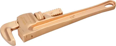 Produktbild von Bahco Hochbelastbare 60-mm-Rohrzange aus Kupferberyllium, funkenfrei, 450 mm