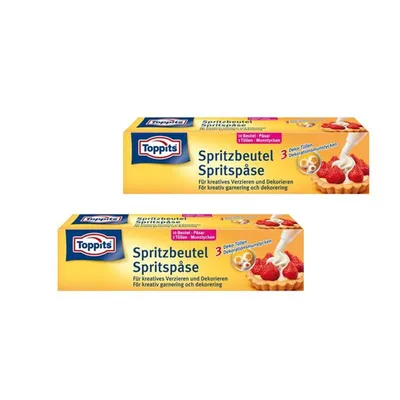 Produktbild von Toppits Spritz-Beutel für kreatives Verzieren undDekorieren (2er Pack)