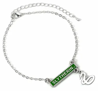 Produktbild von Harry Potter Slytherin Bar-Armband Silber