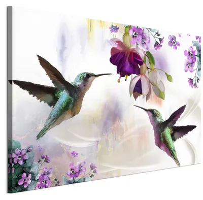 Image de LUMASOUL, tableau mural pour salon, impression sur toile représentant un oiseau, 90x60 cm, composition en une seule pièce, idéal pour chambre, couloir, bureau et cuisine, motif photographique moderne