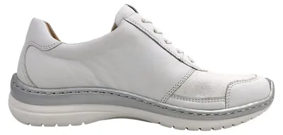 Imagen del producto de Caprice: Zapatillas deportivas con cordones, color blanco, para uso casual