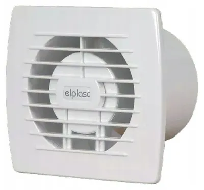Productafbeelding van ELPLAST EOL 120 T Wandventilator voor de badkamer, met timer
