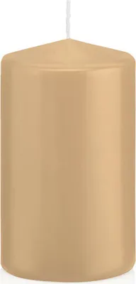 Produktbild von Stumpenkerzen Sand 100 x Ø 58 mm, 16 Stück
