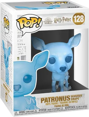 Produktbild von funko Harry Potter - Patronus Severus Snape Sammelfigur Vinyl 128 ca. 9 cm hoch offiziell lizenziert in Fensterbox
