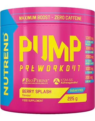 Productafbeelding van Nutrend Pump 225g - Bessenaroma