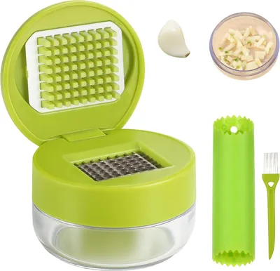 Produktbild von Knoblauchstampfer-Set, Haushaltsküchenbedarf, Knoblauchpresse, kleines Knoblauchstampfer-Werkzeug