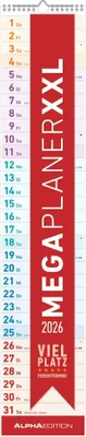 Produktbild von Megaplaner XXL 2026 - Streifen-Kalender 85x17 cm