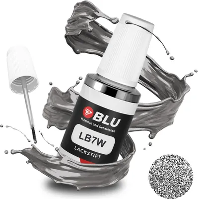 Produktbild von BLU Auto Lackstift Silber kompatibel für Volkswagen LB7W Tungstensilber | Auto Lack Reparatur Ausbesserungslack