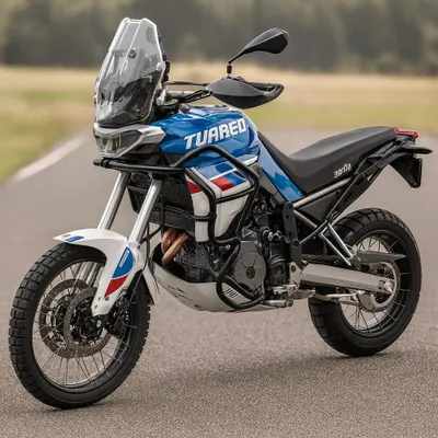 Image de Arceaux de sécurité SG1 pour Aprilia Tuareg 660 22-25, haut et bas
