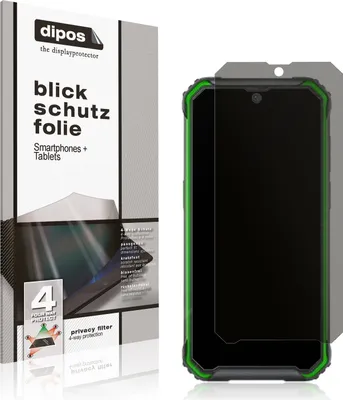 Produktbild von Blickschutzfolie für Blackview BV7200 matt Schutzfolie Folie Display Schutz dipos