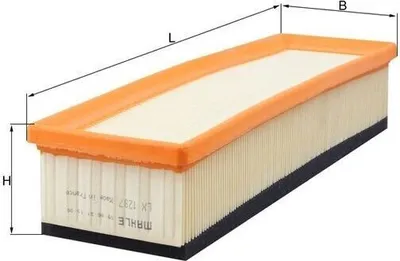Zdjęcie produktu dla Filtr powietrza KNECHT LX 1287