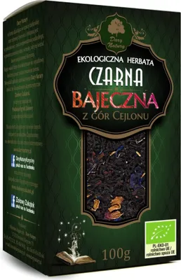 Zdjęcie produktu dla HERBATA CZARNA LIŚCIASTA BAJECZNA100 g - DARY NATURY