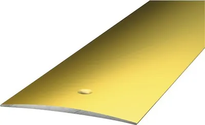 Produktbild von Prinz Übergangsprofil Alu gold gelocht 50 x 1000 mm