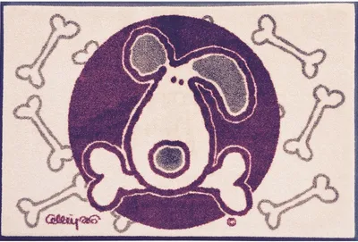 Produktbild von Fußmatte waschbar - Hund Fulanitos - wash+dry ca 50x75 cm