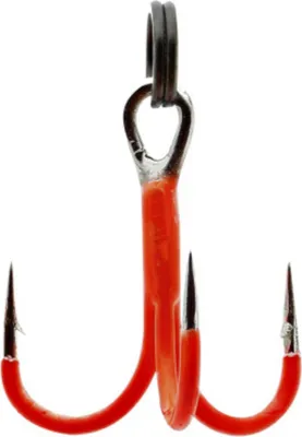 Produktbild von Westin Rigged Trout Treble Hooks UV Orange - 4 Drillinge, Größe:6