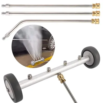 Zdjęcie produktu dla Podłogowy zmywacz do myjki ciśnieniowej - 40 cm - Lanca wodna - 4000 psi - Mycie samochodu