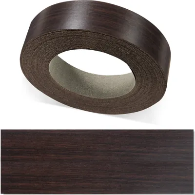 Produktbild von ben+camilla.com Kantenumleimer | Wenge 20 mm x 50 m | Sicherer, bequem, Profi Material