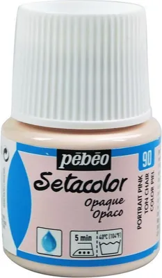 Produktbild von Textilfarbe Setacolor opak - Rosenbeige - 45 ml