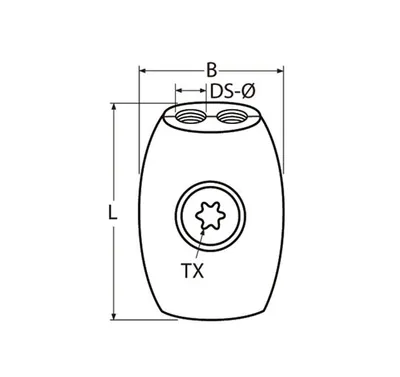Produktbild von Eiform-Drahtseilklemme, Edelstahl A4 AISI316, 3mm