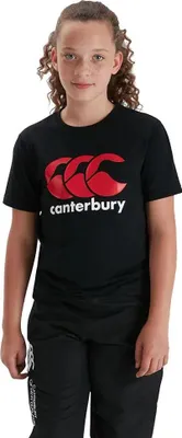 Zdjęcie produktu dla Koszulka Canterbury Junior Logo, czarna, 8 lat