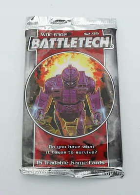 Produktbild von Battletech TCG Limited Booster Pack WOC 6302