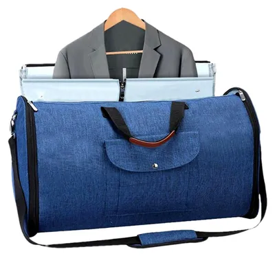 Produktbild von Umwandelbare Anzugtasche für Herren, 2-in-1 Reisetasche mit großem Volumen für Wochenendausflüge