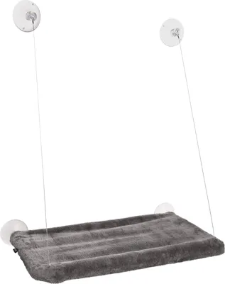Image de Hamac de fenêtre pour chat Chill en peluche