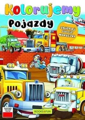 Immagine prodotto di Kolorowanka dla dzieci Pojazdy 16 stron