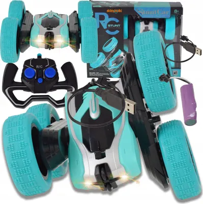 Immagine prodotto di Lolex | Auto RC - Acrobazie a 360° - Con suoni e luci - Giocattoli per bambini