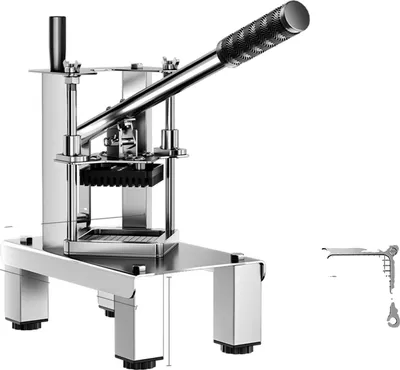 Obrázek produktu pro Kráječ na zeleninu, nerezová ocel, ergonomická rukojeť, stříbrný