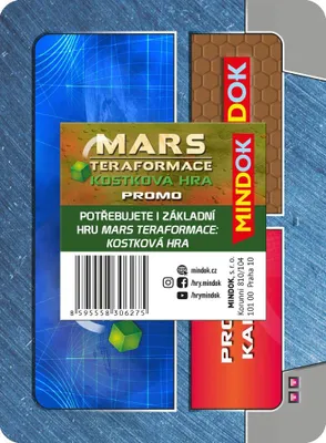 Zdjęcie produktu dla Mindok Mars: Terraformowanie – gra planszowa karty promocyjne