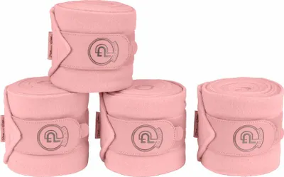 Produktbild von Eskadron Platinum Fleecebandagen, Bandagen " FLEECE " 4er Set Größe - Warmblut Farbe - soft rouge
