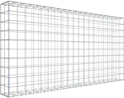 Immagine prodotto di Gabbione 200 cm x 100 cm x 20 cm (L x H x P), maglia 10 cm x 10 cm, anello a C