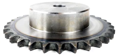 Image de Pignon 10B, 32 dents, avec moyeu, trempé, P : 15,875, 5/8″ Ozdowski, à une rangée