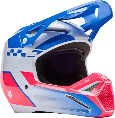 Produktbild von FOX V1 Collect Motocross Helm, blau/pink, XL (61/62)