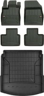 Image de Lot de tapis en caoutchouc 3D pour Renault Talisman Berline 2015-2022