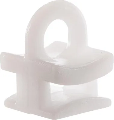 Imagen del producto de Uniqoos® Deslizadores para cortinas de gran anchura, compatibles con rieles de cortina (ranura de 6 mm) – Parte superior de 9 x 10 mm, aptos para rieles, paquete de 100 unidades
