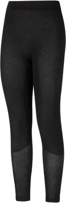 Schwarze Funktionshose "Wool40 Aero Pants W" von La Sportiva; ideal für Damen; mit atmungsaktivem Material.