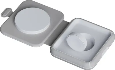 Image de Chargeur sans fil pliable Xtorm 15W, 2 en 1, Capacités de charge sans fil ultra-rapides, Design élégant, Gris