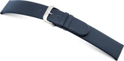 Produktbild von Happel Lederband Merano 18mm ozeanblau glatt