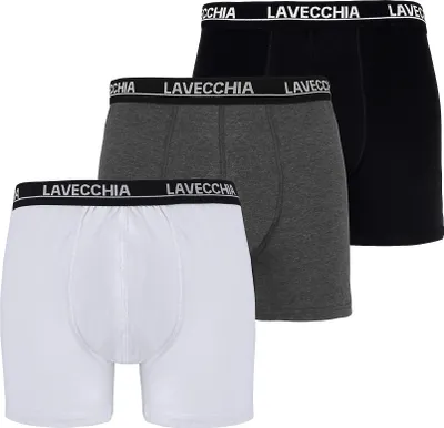 Produktbild von Lavecchia Herren Boxershorts 3er Pack FL-1020 (Mix Farbe, 4XL)