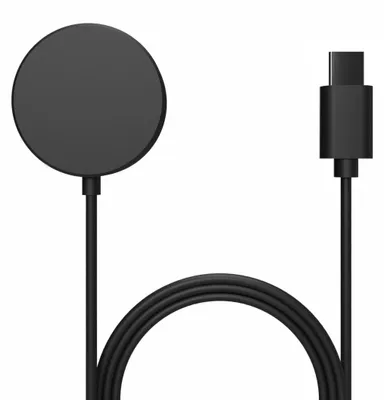 Produktbild von Kabel USB-C für Galaxy Watch 4/4 Classic/Watch 3/Active, Fixed Charging Cable, 1m, Schwarz