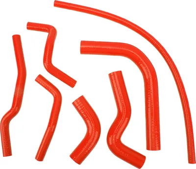 Immagine prodotto di Kit di sostituzione del tubo refrigerante del radiatore e del tubo di resistenza alle perdite in silicone per Suzuki Samurai Red
