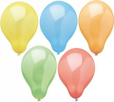 Produktbild von Papstar Luftballons farbig sortiert, Ø 19 cm "Rainbow", 120 Stück