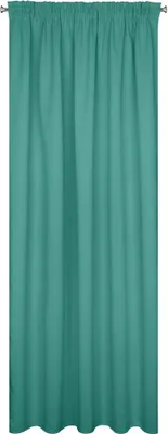 Produktbild von Eurofirany 350462, Durchscheinend, Türkis, Einfarbig, Polyester, Aufhängungshaken, 210 g/m²