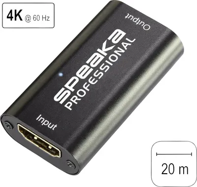 Produktbild von SpeaKa Professional HDMI® Repeater über Signalkabel 20 m