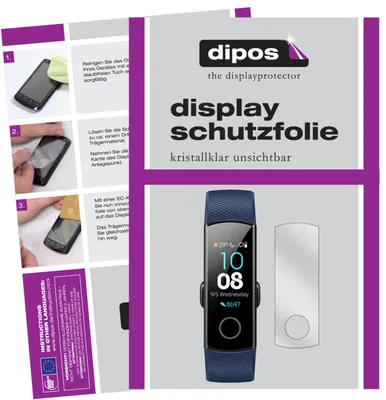 Produktbild von 6x Schutzfolie für Honor Band 4 klar Displayschutzfolie Folie Display Schutz
