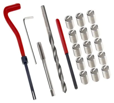 Obrázok produktu pre Súprava na opravu závitov M10X1,5 mm, 20 kusov vrátane náradia